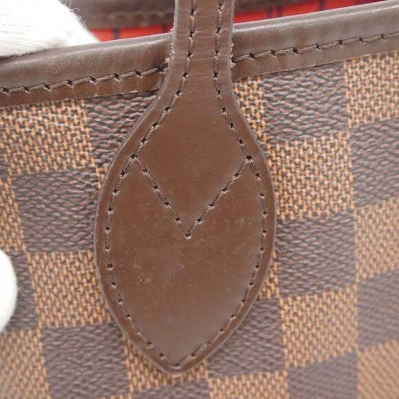 LOUIS VUITTON Brown Damier Neverfull PM Tote Bag - Picture 15 of 16
